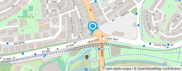 מפת הגעה אל גן נשיקות