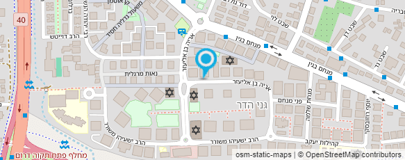 מפת הגעה אל עו"ד גרוסמן ישראל