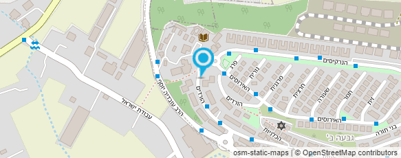 מפת הגעה אל חודפי אחיה