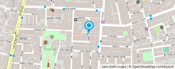 מפת הגעה אל עו"ד גרינברג דניאל