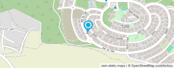 מפת הגעה אל נ.י. עיצוב גינות