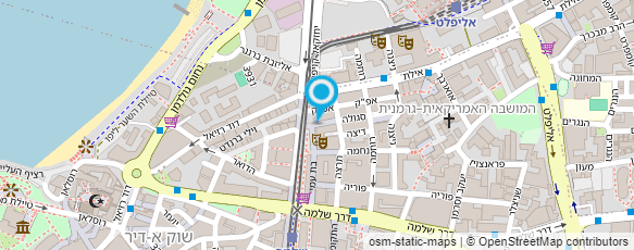 מפת הגעה אל התיאטרון פיצה