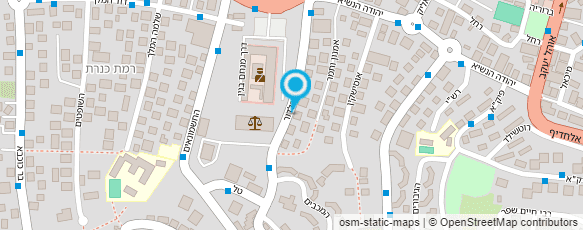 מפת הגעה אל מתתיהו מזרחי