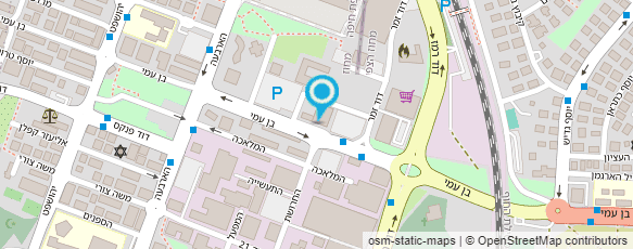 מפת הגעה אל עו"ד אלגרבלי נטלי