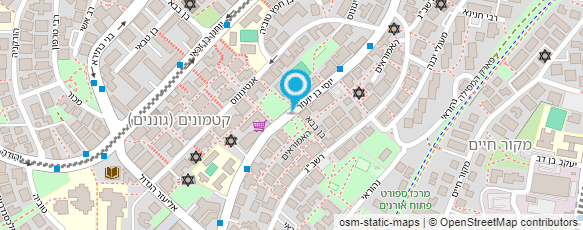 מפת הגעה אל מתן תמם