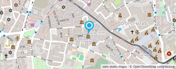 מפת הגעה אל מוזיאון המוזיקה העברי