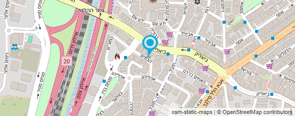 מפת הגעה אל עו"ד מזרחי דוד מפת הגעה אל עו"ד מזרחי דוד