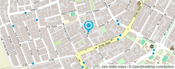 מפת הגעה אל ד"ר אולגה וינצקי מפת הגעה אל ד"ר אולגה וינצקי