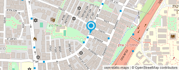 מפת הגעה אל עו"ד ניסים כחלון