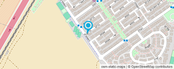 מפת הגעה אל הדס תירוש סטודיו לקרמיקה