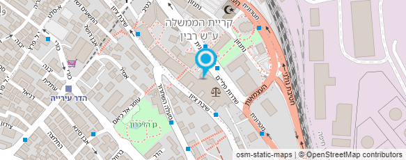 מפת הגעה אל עו"ד אביב סופי