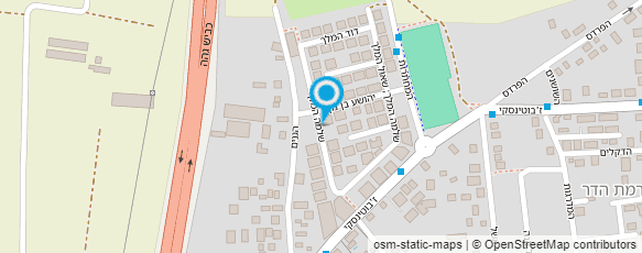 מפת הגעה אל עו"ד חומסקי אסנת