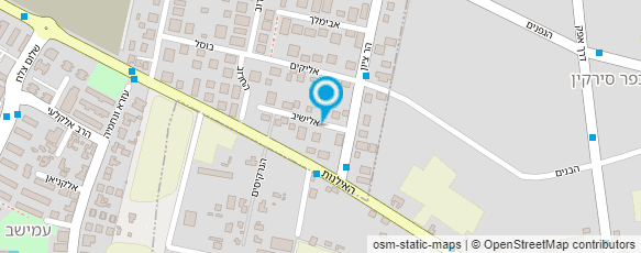 מפת הגעה אל שקד מיזוג אויר