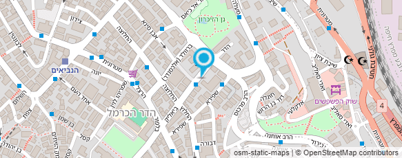 מפת הגעה אל עו"ד רגב יעל