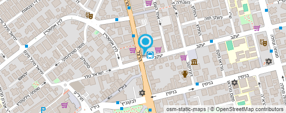 מפת הגעה אל עו"ד רפאל דוראל רות