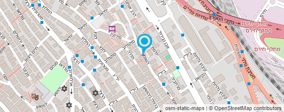 מפת הגעה אל גודס גלעד - מנהל גני חב"ד