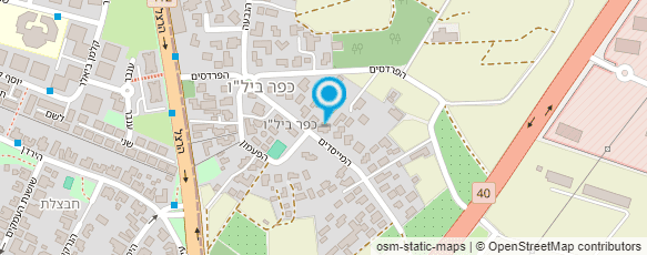 מפת הגעה אל מושיק מתת - מורה לגיטרה ברחובות