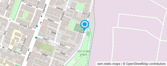 מפת הגעה אל דוד יעקב מאמן כושר