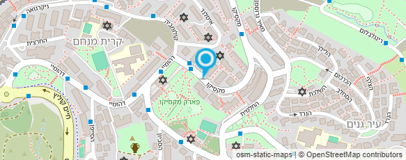 מפת הגעה אל אבישג - עיצוב שיער