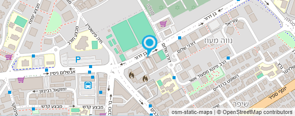 מפת הגעה אל פיצה בר PIZZA BAR