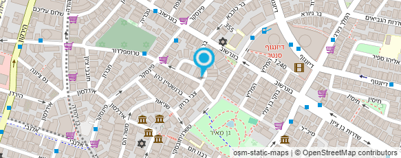 מפת הגעה אל מיכל בן ראובן