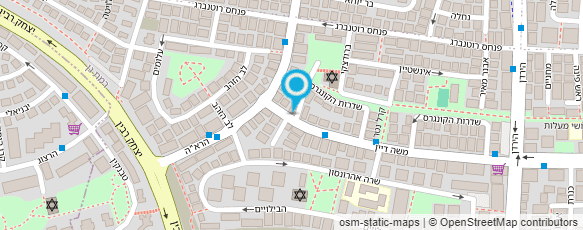 מפת הגעה אל גן קטנטנים