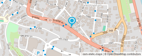 מפת הגעה אל פרץ דנן דנה - משרד עו"ד