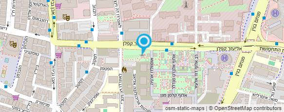 מפת הגעה אל מקדונלד'ס