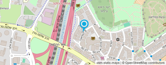 מפת הגעה אל עו"ד גנץ רוני