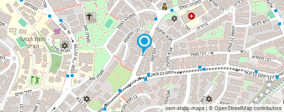 מפת הגעה אל לגעת בנקודה - רפלקסולוגיה