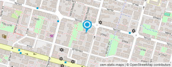 מפת הגעה אל בונים אומנות - Building Art