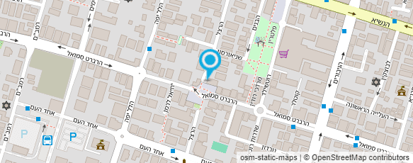 מפת הגעה אל עו"ד גאוי חגית