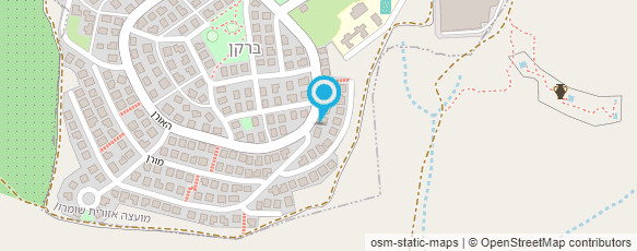 מפת הגעה אל הילונת