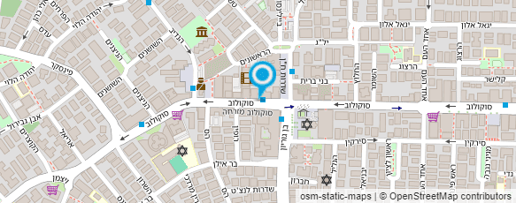 מפת הגעה אל עומר צנעני