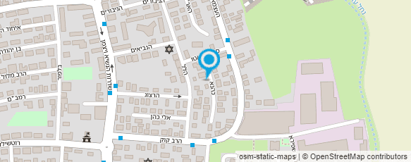 מפת הגעה אל הילה אנג'ל מאפרת מקצועית