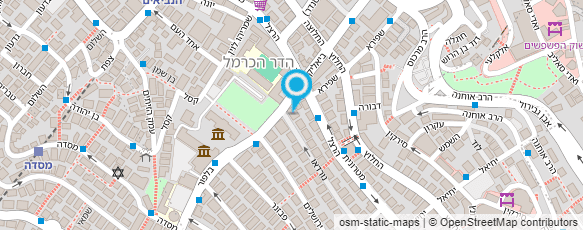 מפת הגעה אל לוי שיר משרד עורכי דין