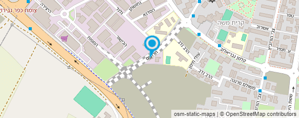 מפת הגעה אל מוסך החרוצים מפת הגעה אל מוסך החרוצים