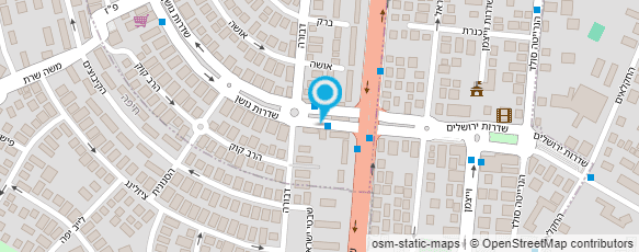 מפת הגעה אל עופר גינון