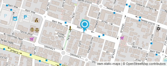 מפת הגעה אל טופטק מחשוב