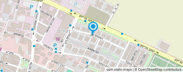 מפת הגעה אל YSM הנדסה ופרויקטים