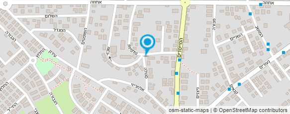 מפת הגעה אל יעל בוארון - יועצת זוגית