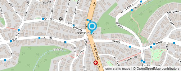 מפת הגעה אל משה כץ