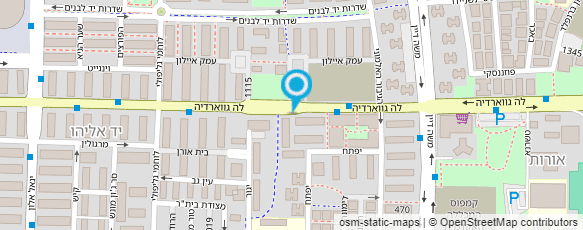 מפת הגעה אל יצחק ציפרוט - סדנאות אקולוגיות