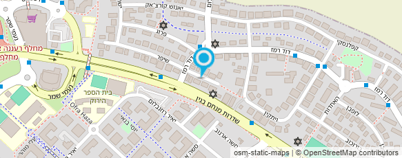 מפת הגעה אל ניחוחות אפייה