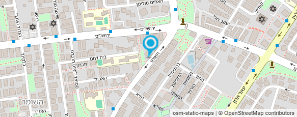 מפת הגעה אל יניב שרותי ניקיון