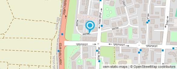 מפת הגעה אל אורטל בניש- מאפרת כלות וערב