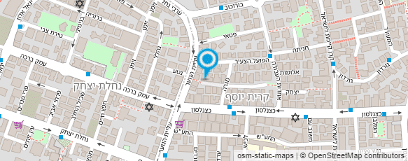 מפת הגעה אל עו"ד מזין מרינה