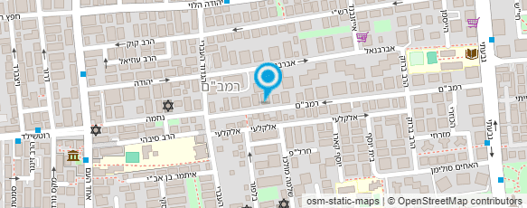 מפת הגעה אל עו"ד סמחוביץ לובה