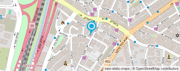 מפת הגעה אל ווק אווי wok a way