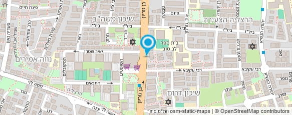 מפת הגעה אל ולרי לוי מורה לצרפתית